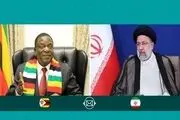 پیام رئیس جمهور ایران به زیمبابوه 