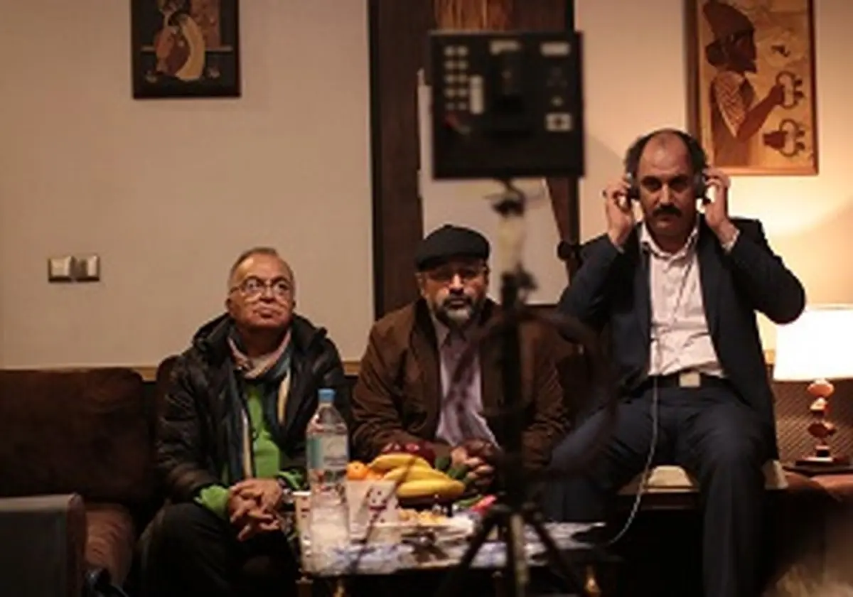 بازدید قائم مقام شبکه 2 از پشت صحنه سریال «پدر»