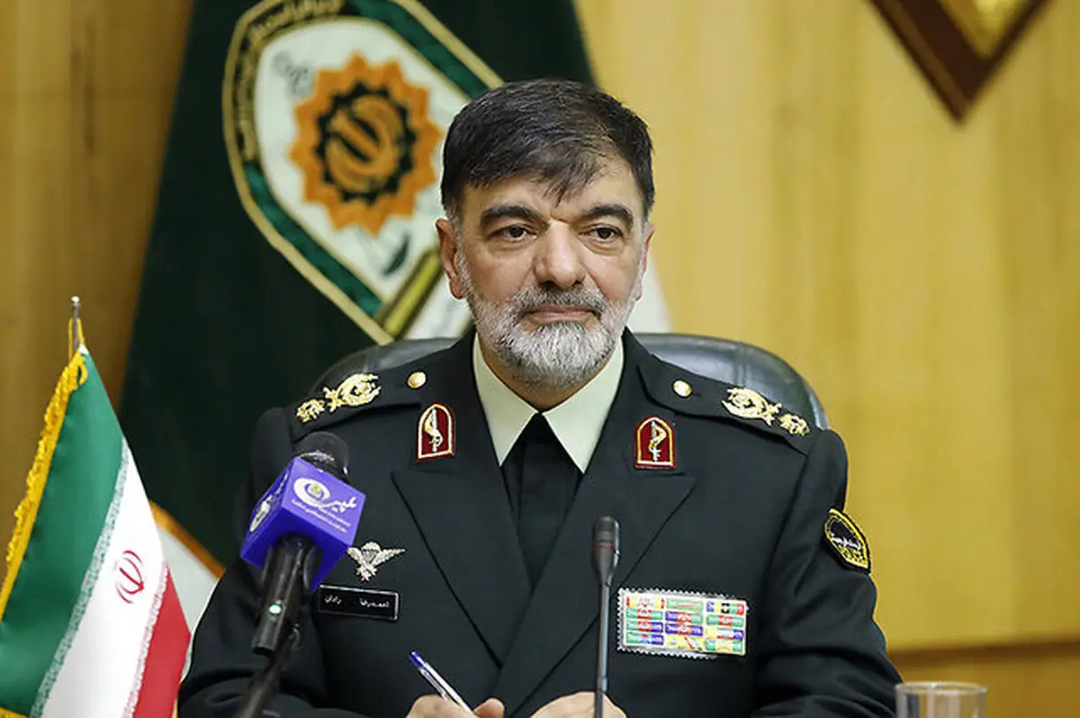سردار رادان از ملت غیور و یکپارچه ایران قدردانی کرد