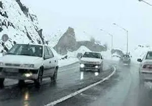 ترافیک سنگین در آزادراه قزوین-کرج/ بارش برف و باران در بیشتر مناطق کشور