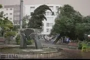 وقوع تندباد در تهران/تندباد از غرب تهران به شمال تهران می رود