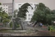 وقوع تندباد در تهران/تندباد از غرب تهران به شمال تهران می رود