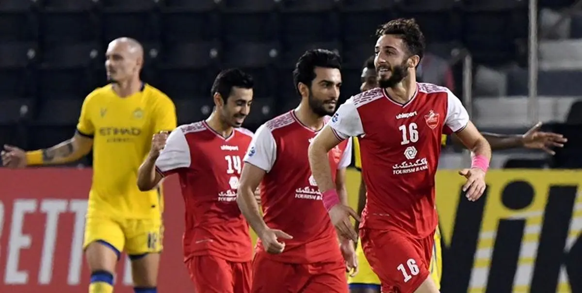 خلاصه بازی پرسپولیس و النصر عربستان+فیلم