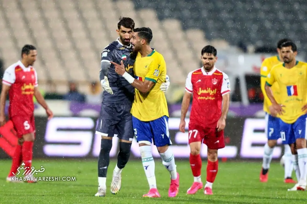 جدول لیگ برتر بعد از تساوی پرسپولیس و استقلال در دربی ۱۰۲