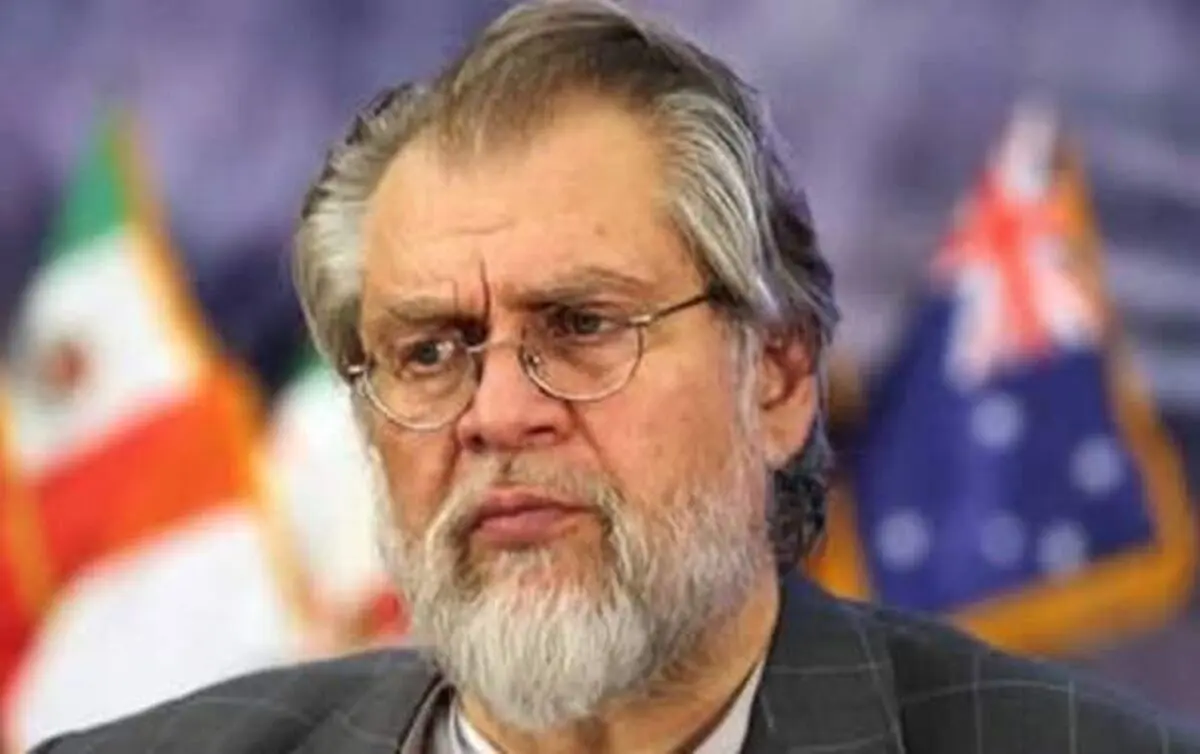 رباعی حداد عادل برای نادر طالب‌زاده