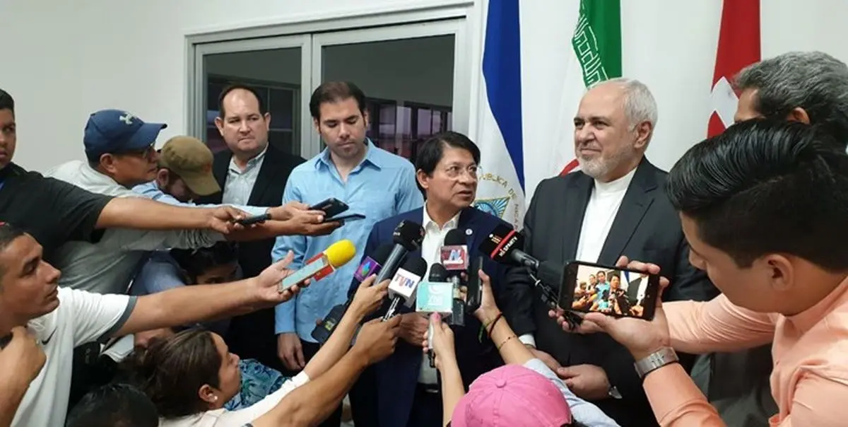 ظریف وارد نیکاراگوئه شد