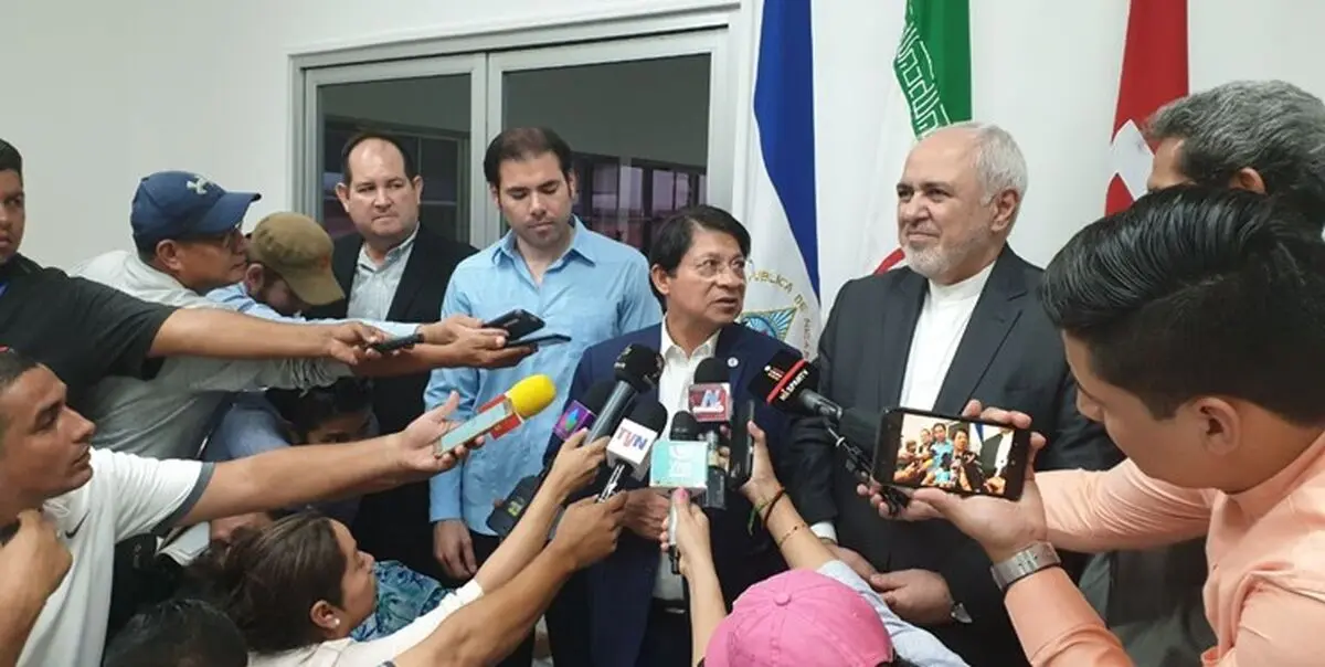 ظریف وارد نیکاراگوئه شد