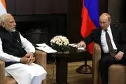 مودی به پوتین پشت پا زد