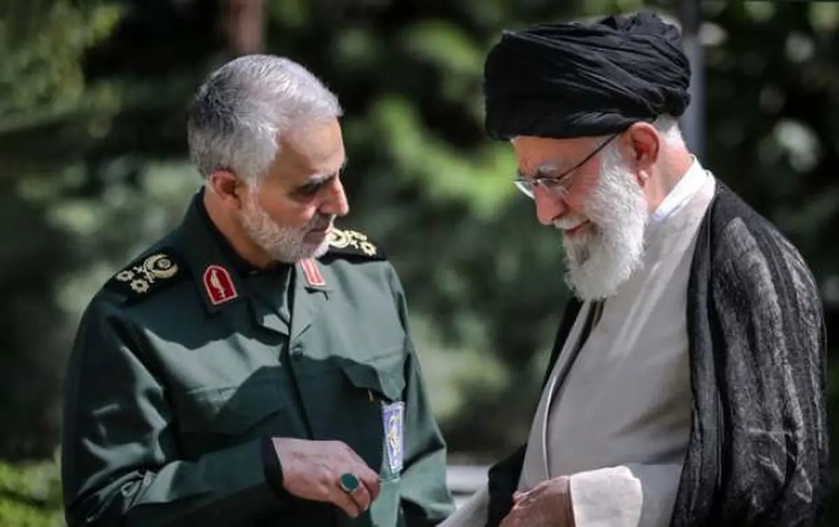 ماجرای پیام محرمانه رهبرانقلاب به شهید سلیمانی +فیلم