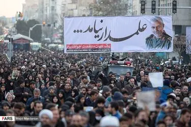 آئین تشییع «حاج قاسم سلیمانی »