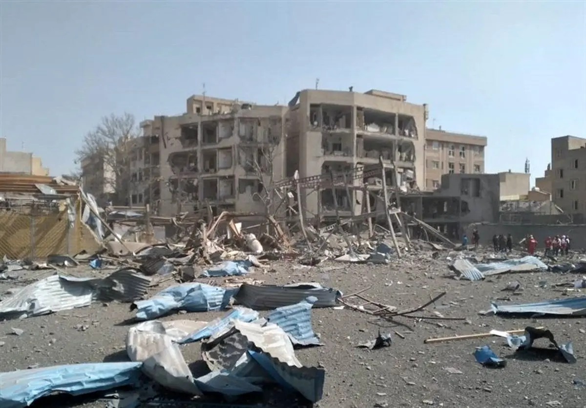 مجموعه ورزشی شهید پناهی در پی حمله آمریکایی - صهیونیستی کامل تخریب شد+ عکس