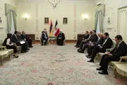 دیدار رئیس جمهور ارمنستان با روحانی