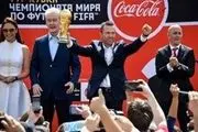 رونمایی از کاپ جام جهانی در روسیه +تصاویر