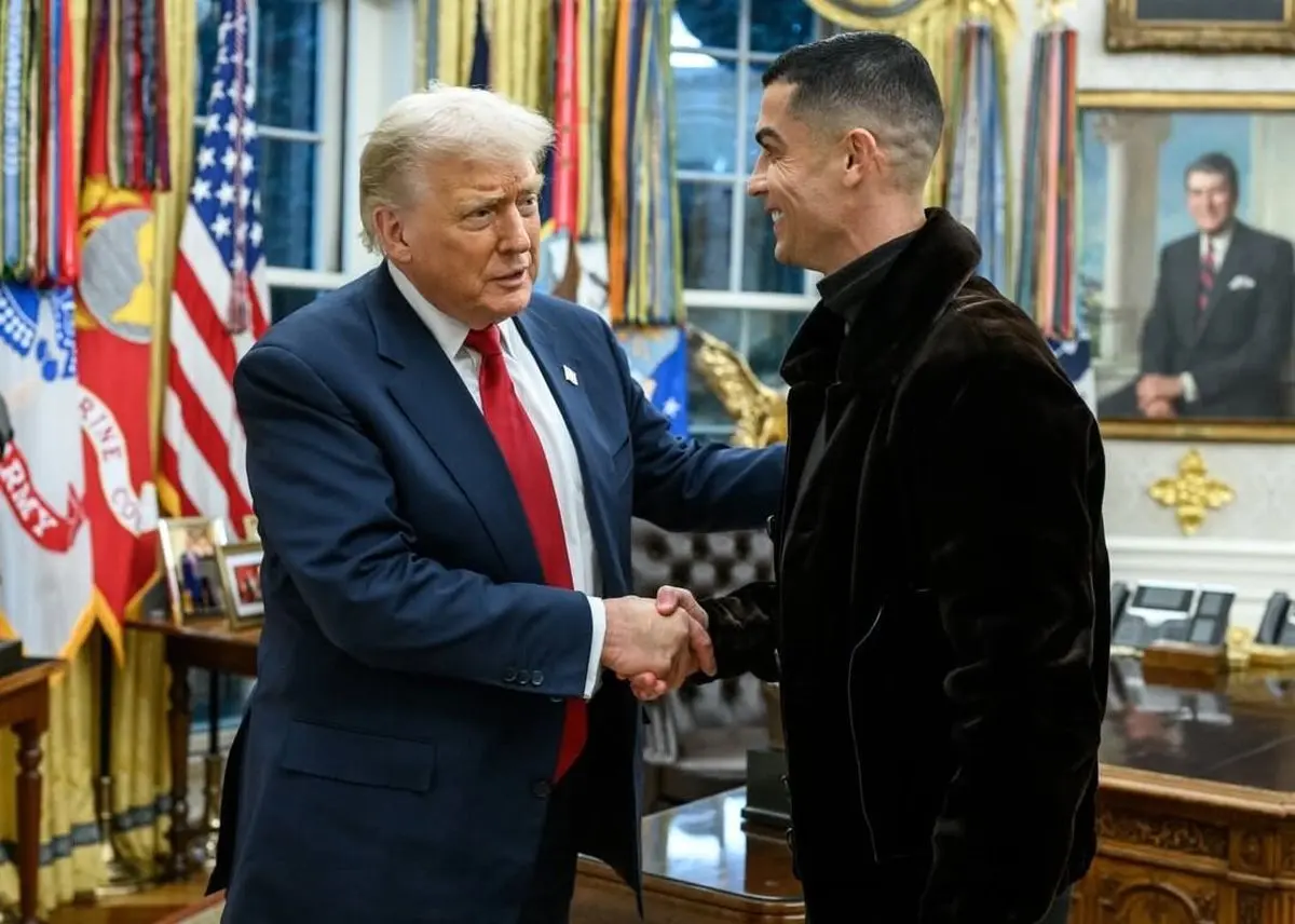  توضیح ترامپ به رونالدو از بمباران مراکز هسته‌ای ایران با جنگنده‌های B2