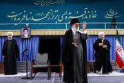 دیدار مسئولان نظام و میهمانان کنفرانس وحدت اسلامى‌ با رهبر انقلاب/ گزارش تصویری