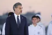حضور رئیس‌جمهور گرجستان در مراسم تشییع رهبر شهید