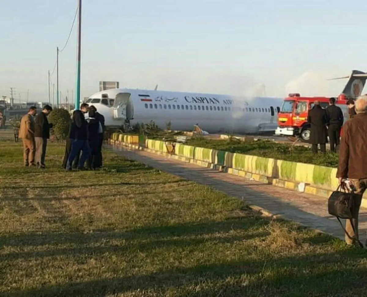 جزئیات تازه از خروج هواپیما از باند فرودگاه ماهشهر 