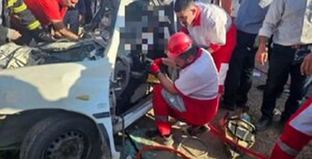 تصادف زنجیرهای در گلستان با ۲۱ مصدوم