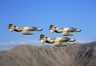 بمباران پایگاه الحریه در موصل توسط جنگنده‌های ایرانی 