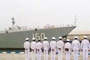 ناوگروه چینی پاسخ سفر ناوگروه ایرانی را می‌دهد 