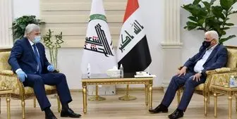 دیدار سفیر روسیه با رئیس سازمان الحشد الشعبی عراق
