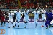 پاداش قهرمانی جهان برای ملی‌پوشان فوتسال ایران