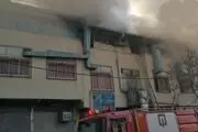 فوت یک نفر در آتش‌سوزی یک مسافرخانه در میدان راه آهن

