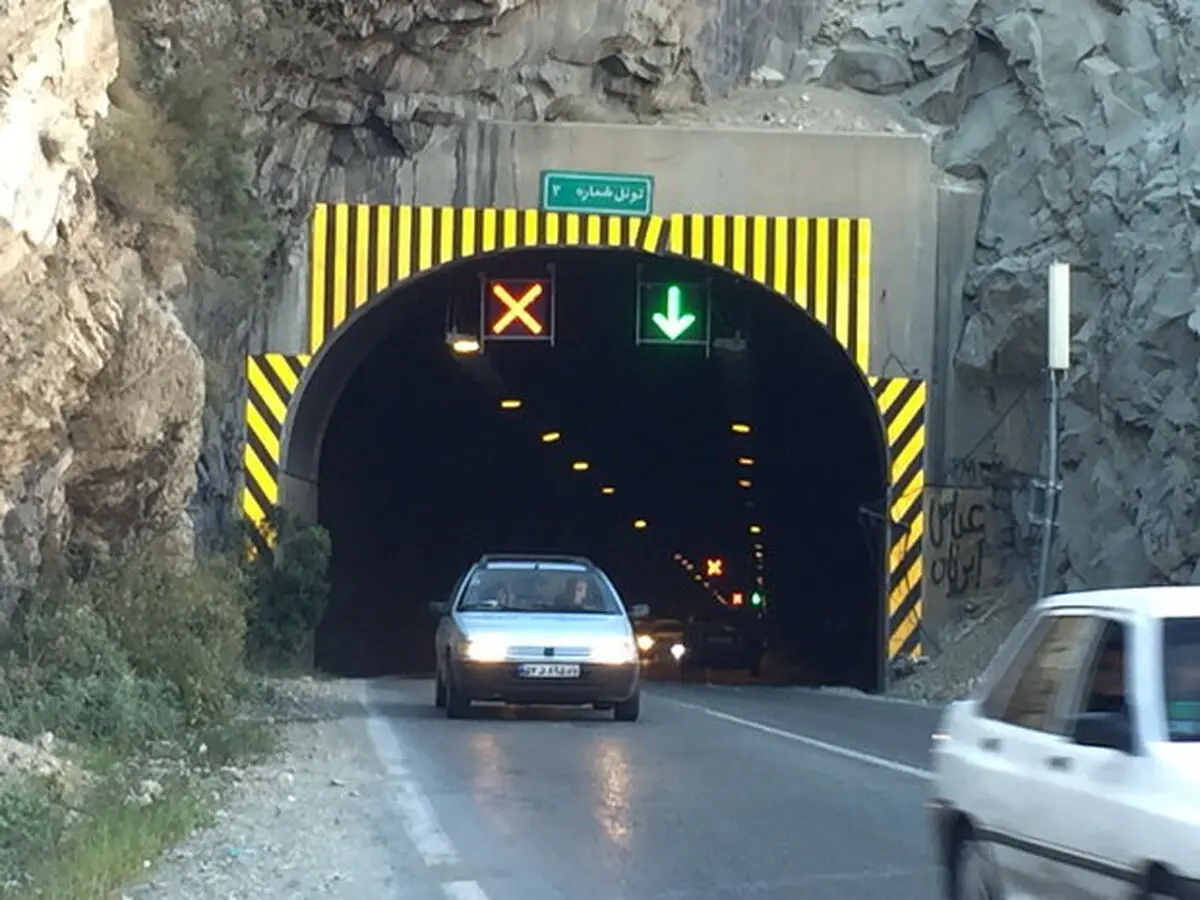جاده چالوس یکطرفه شد