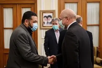 دیدار نایب رئیس دفتر سیاسی جنبش حماس با قالیباف/گزارش تصویری