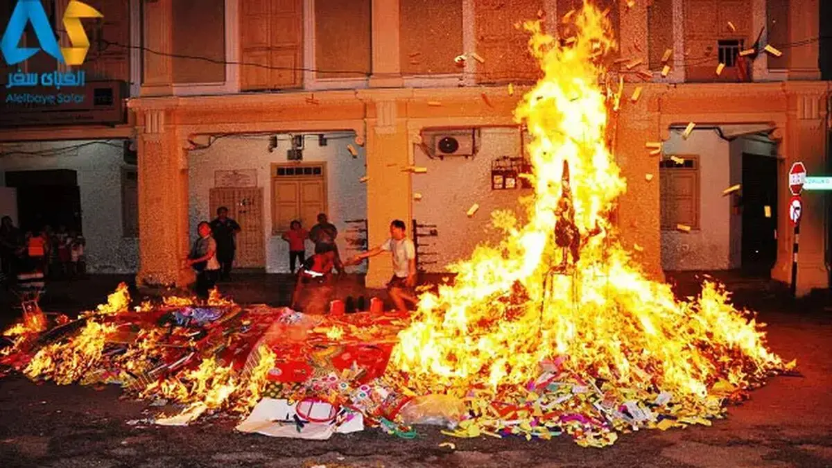 جشنواره ارواح گرسنه در پکن