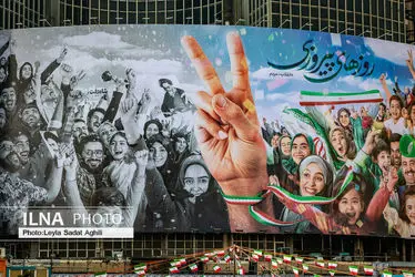 پویش پرچم افتخار در چهل و سومین سالگرد پیروزی انقلاب اسلامی/گزارش تصویری