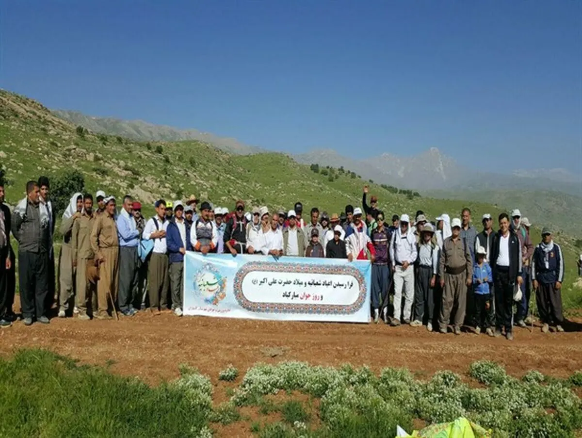 همایش بزرگ کوهنوردی در ارتفاعات کوهستان شاهو برگزار شد+تصویر