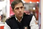 استقرار آتش نشان‌ها در مراسم تشییع پیکر شهید محسن حججی
