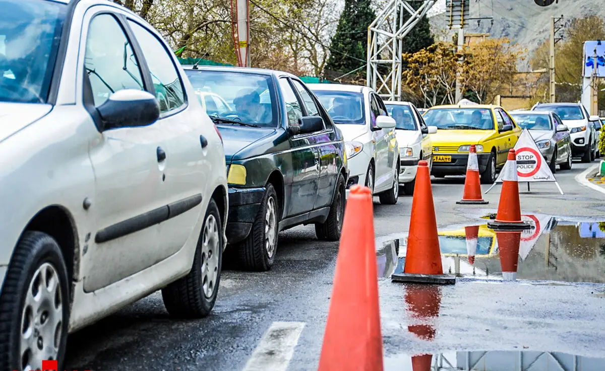 اختلال در تردد جاده‌ها و گردنه‌های کوهستانی