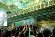 تشییع هفت شهید مدافع حرم روی دستان مردم قم + تصاویر