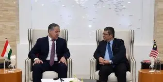 دیدار وزرای امور خارجه تاجیکستان و مالزی