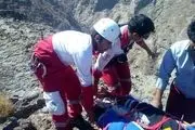 نجات جان یک کوهنورد در ارتفاعات چرمین سیروان
