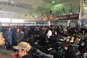 درگیری زائران ایرانی با ماموران عراقی در فرودگاه نجف