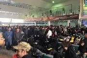 درگیری زائران ایرانی با ماموران عراقی در فرودگاه نجف