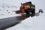  پیست اسکی دیزین پس از بارش‌ها