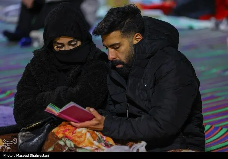 شب قدر در کهف الشهدا/ گزارش تصویری