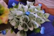 دسته پول به جای دسته گل؛ هدیه لبنانی‌ها به یکدیگر! + تصاویر