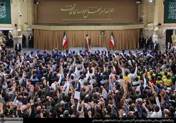 دیدار کارگران با رهبر معظم انقلاب