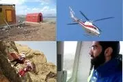 
نجات جان یک کوهنوردمصدوم در ارتفاعات کوهستان گرین نهاوند

