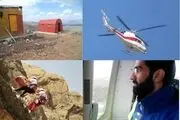 
نجات جان یک کوهنوردمصدوم در ارتفاعات کوهستان گرین نهاوند

