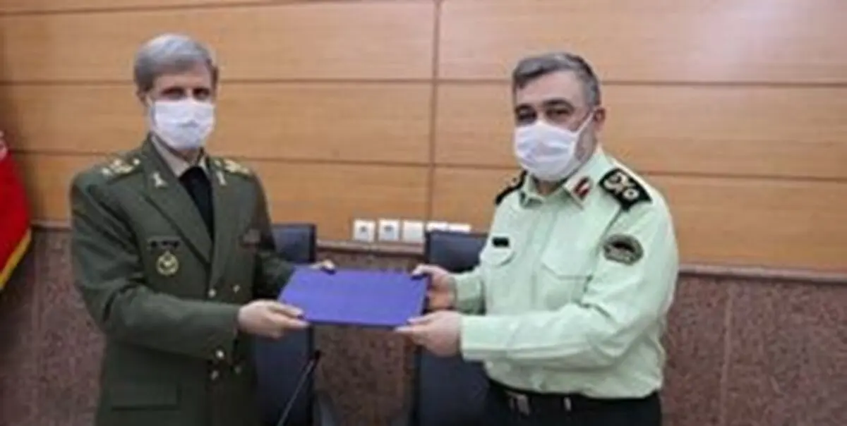 امضا تفاهم نامه همکاری مشترک میان وزارت دفاع و نیروی انتظامی