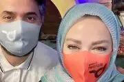 متن عاشقانه همسر بهاره رهنما برای بانویش +عکس