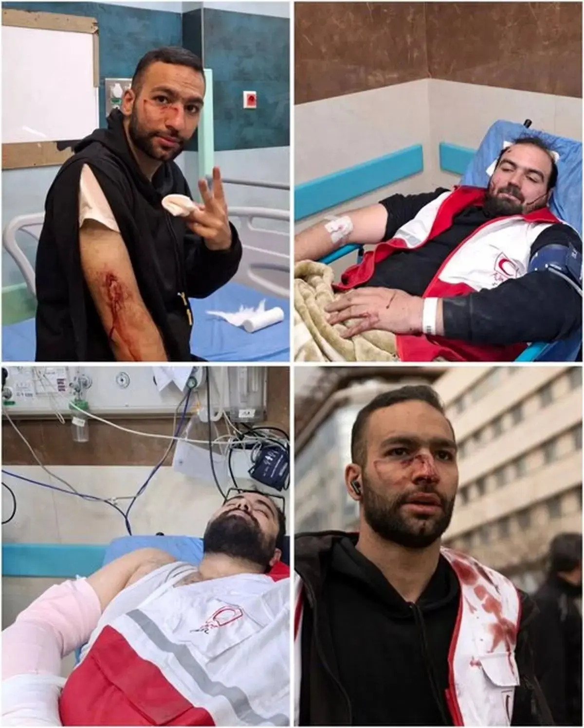 ۳ امدادگر هلال احمر حین امدادرسانی مورد حمله هوایی رژیم صهیونیستی و آمریکا قرار گرفتند