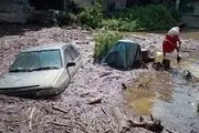 ویدئوی جدید از شدت سیل در خراسان‌شمالی 