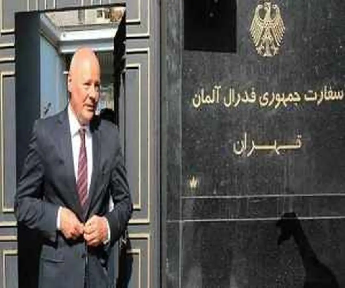 سفیر آلمان سوار بر نیسان از پایان ماموریتش در تهران خبر داد